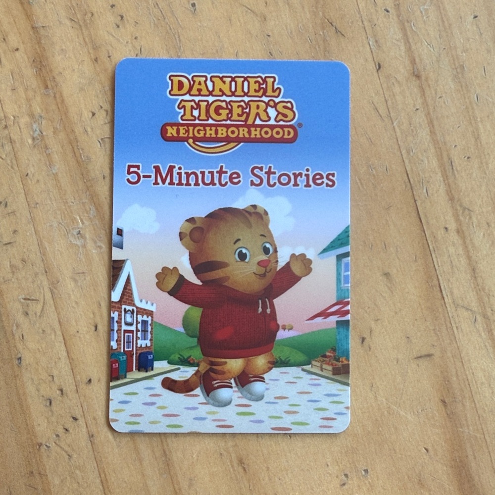 Yoto Daniel Tiger's Neighborhood 5-Minute Stories Book